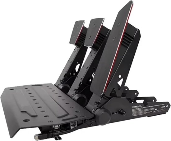 Pedaal Verhoger - Hoekmodule - Sim Racing - Niet-destructieve installatie - 1x1x1 cm - Zwart