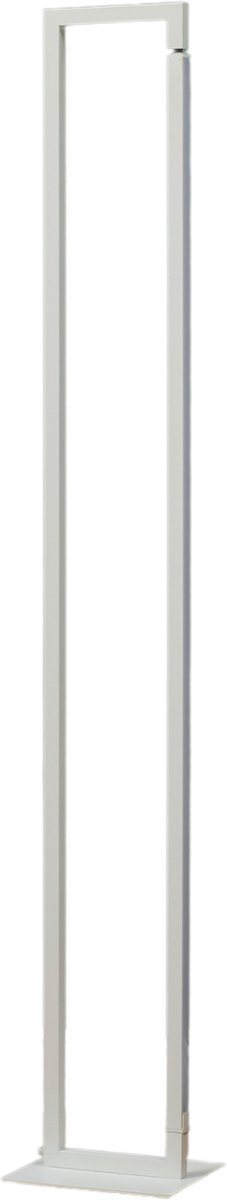 Kosilum - Laka - Vloerlamp - Wit - Aluminium, ijzer en PC