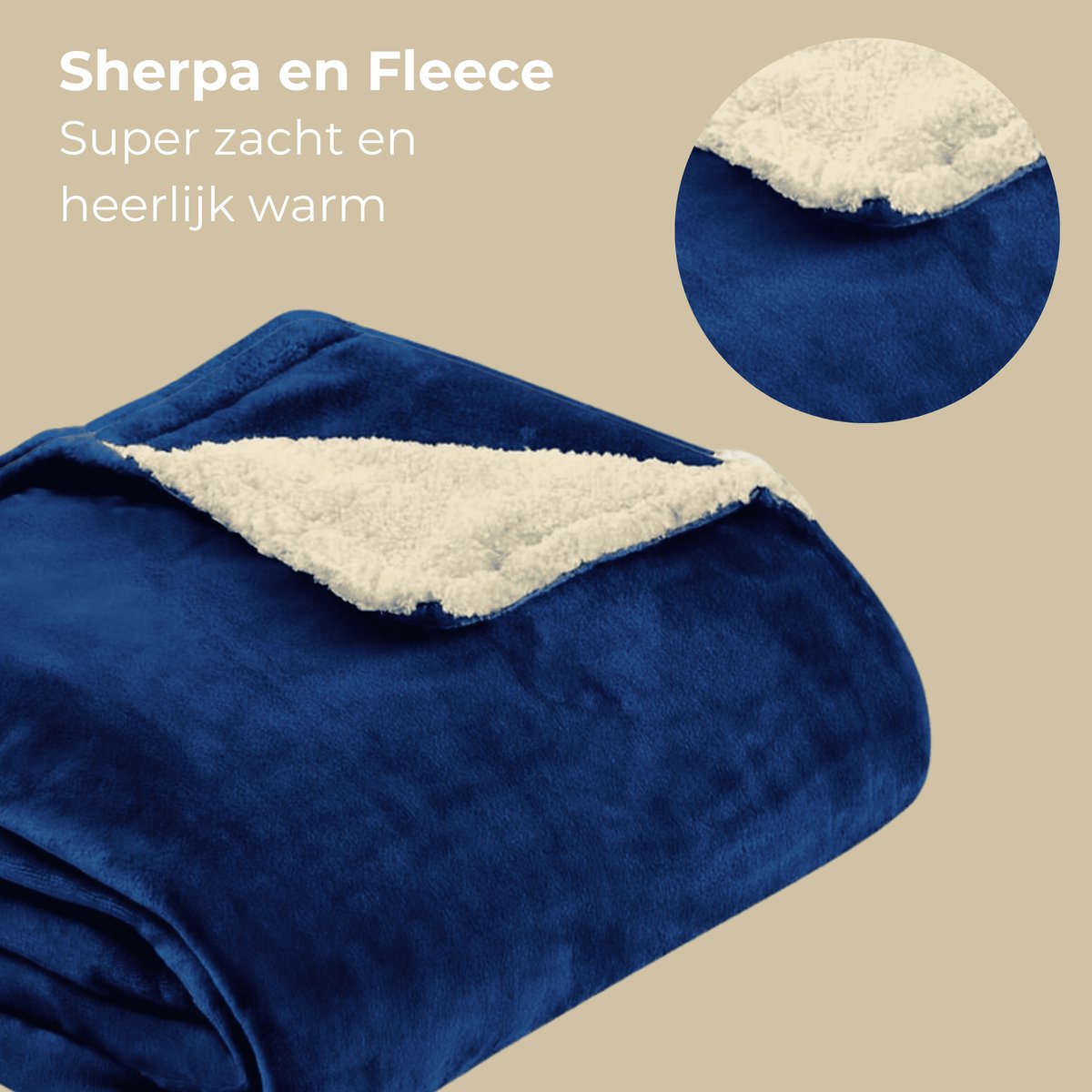 Luvego Elektrische Deken 1 Persoons Bovendeken & Warmtedeken - 160x120CM - TÜV GS - Omslagdeken & Knuffeldeken - 3 Warmtestanden - 120W - Verwarmingsdeken Fleece Plaid - Blauw – foto 6