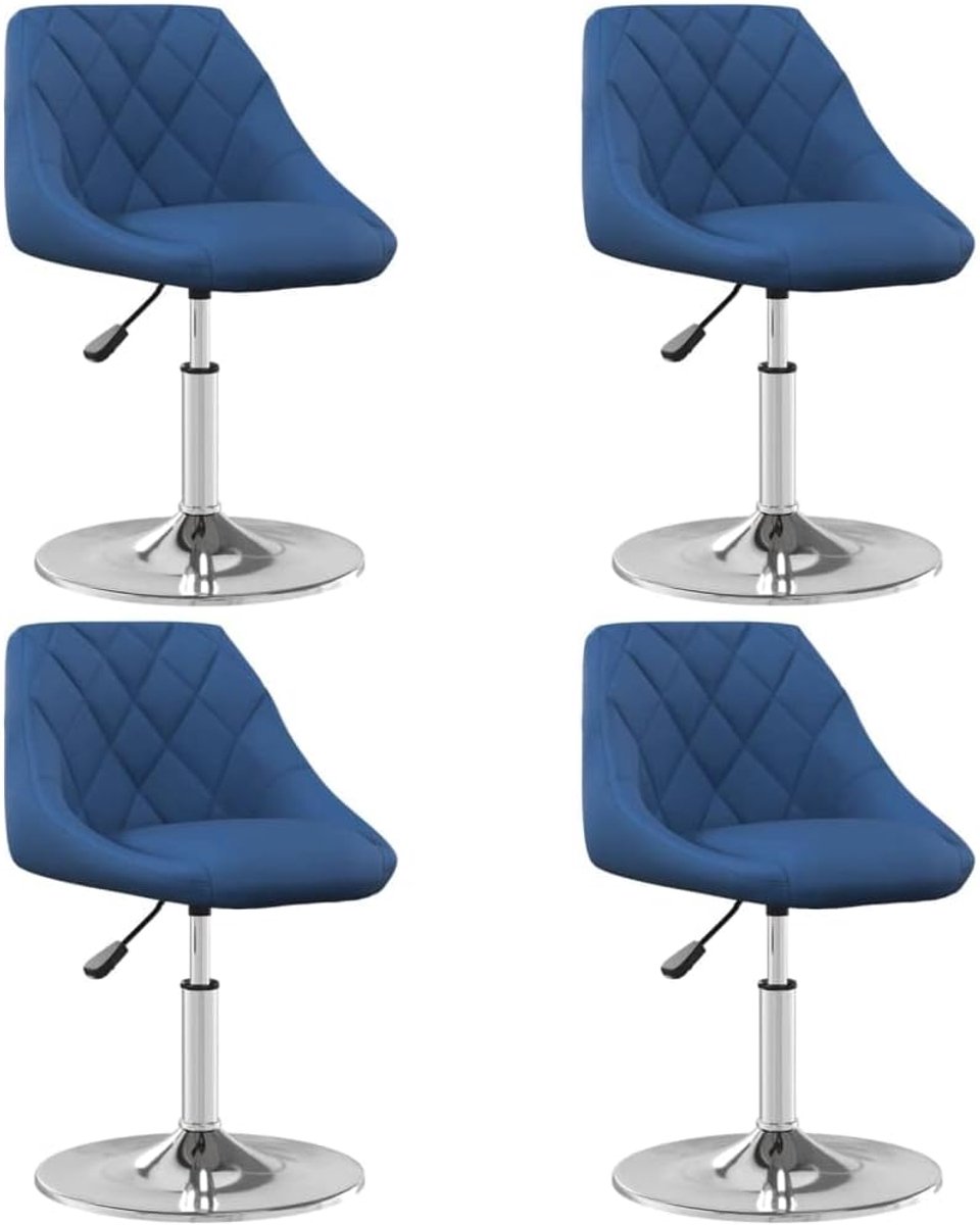 Eetkamerstoelen Set - Keukenstoelen Set - Comfortabel Zitten - 360 Graden Draaibaar - Vers