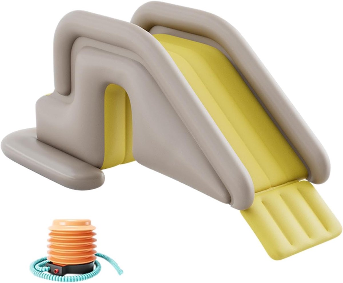 Opblaasbare Glijbaan - Waterpret Glijden - Zomerse Feestjes - Krasbestendig PVC - 200 x 80 cm - Meerdere Kleuren
