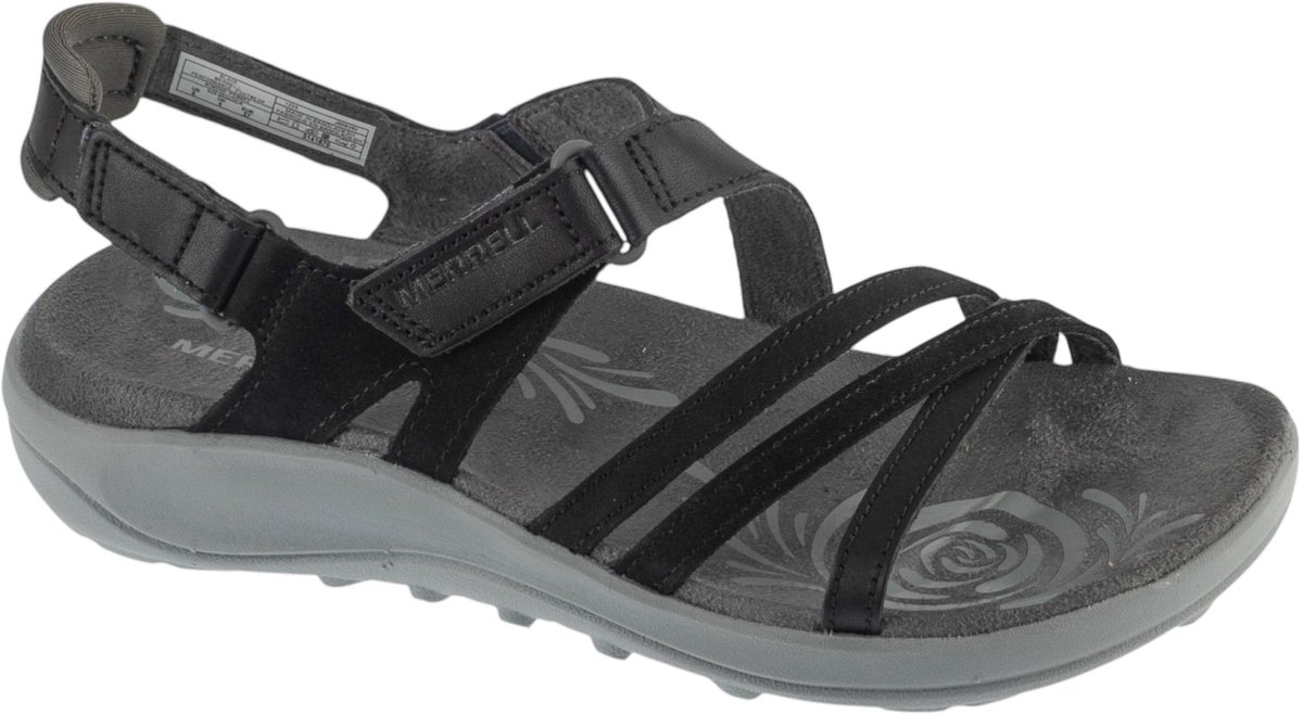 Merrell Harbor Backstrap Sandalen Vrouw Zwart