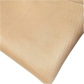 Luidsprekerdoek - Speaker stof - Bescherming en decoratie - Stofdicht en kraswerend - 100x150 cm - Beige