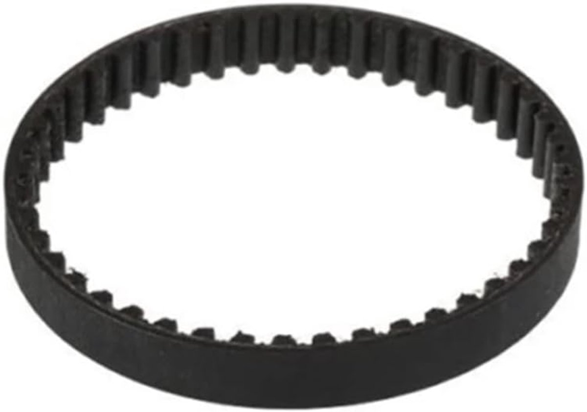 Vervangende Riemen Set - Borstelrol Onderdelen - Tapijt Reinigen - Duurzaam Rubber Materiaal - 2 Stuks - Zwart