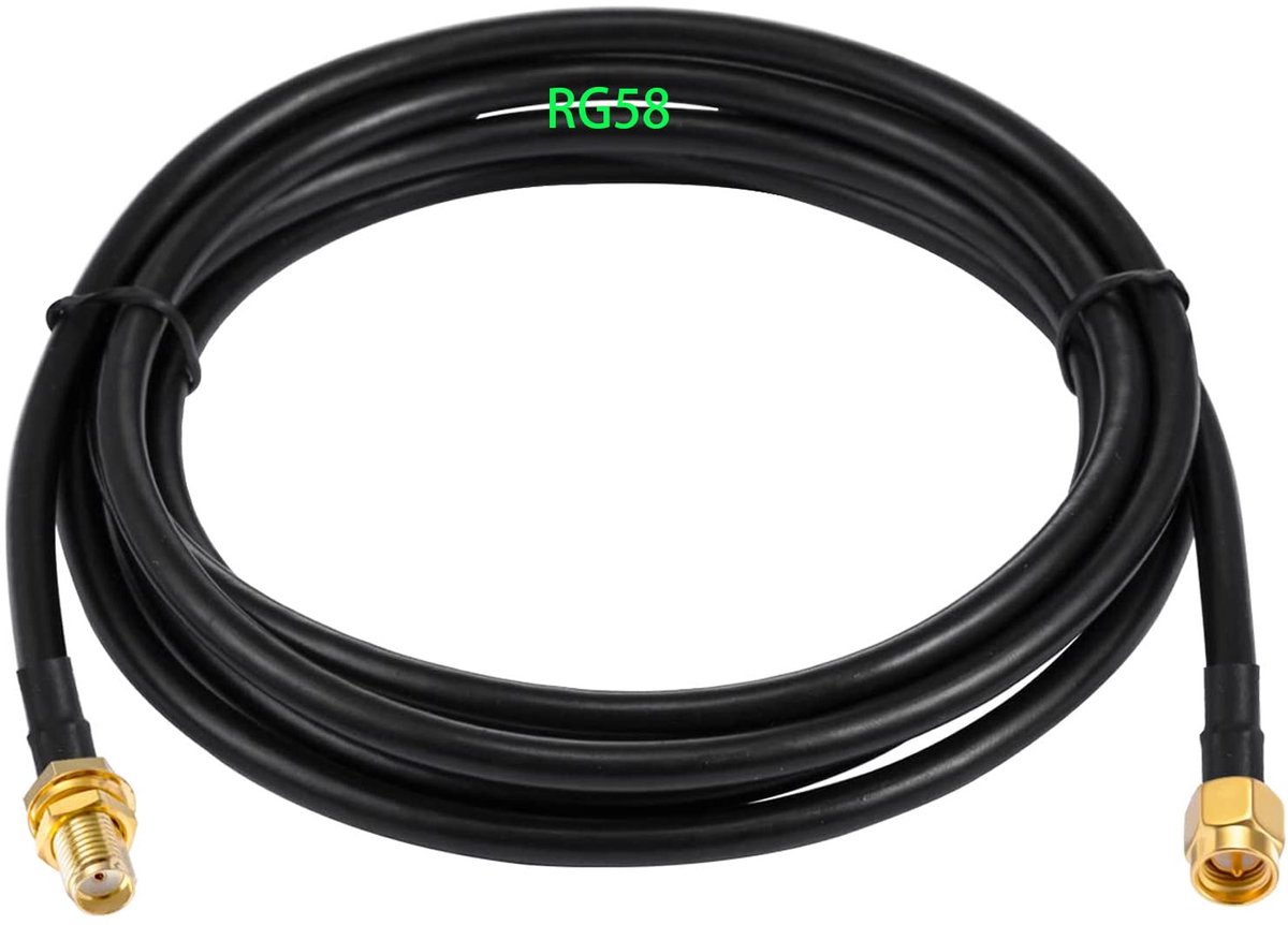 Antenne Verlengsnoer - Coaxkabel Adapter - Signaal Versterken - Hoge Temperatuur Kabel - 10 Meter