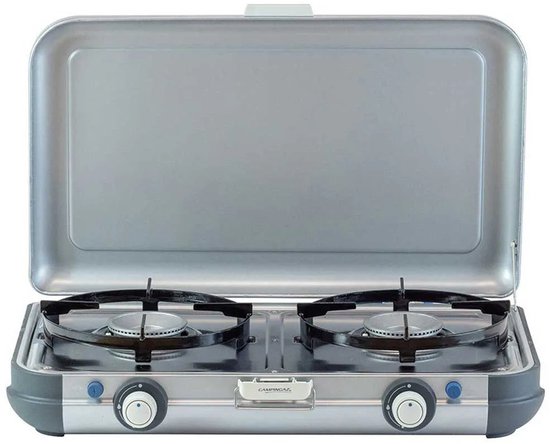 Campingaz Kitchen 2 Grill and Go CV - luxe camping kooktoestel - gas stove - grijs van Campingaz — afbeelding 5