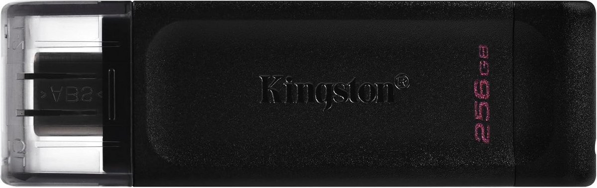 Draagbare USB-stick - Snelle opslag - Bestanden overzetten - USB 3.2 Type C - 256 GB