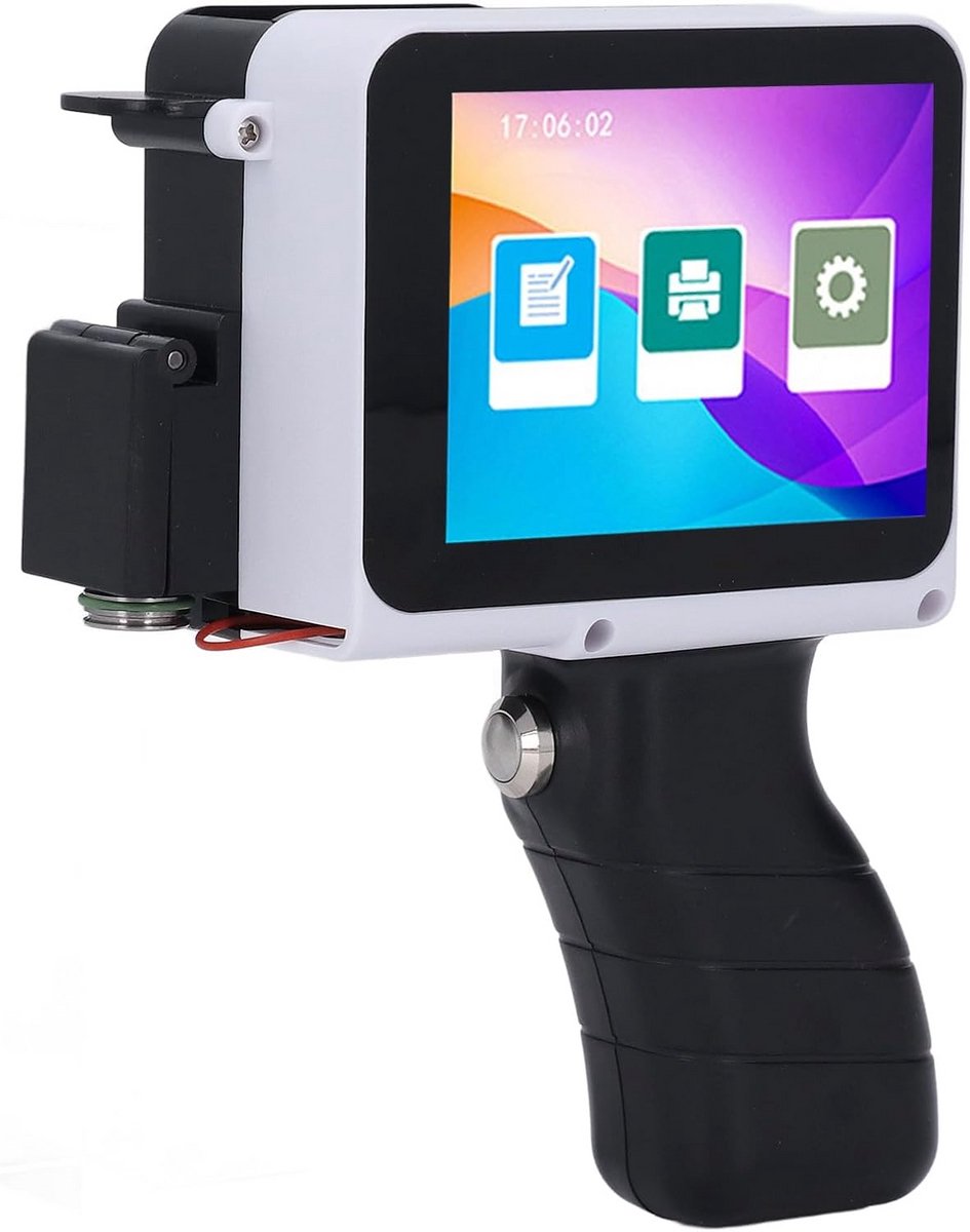 Draagbare Inkjetdrukmachine - Mobiele Printer - Labels Coderen - HD Touchscreen - 26x16x10 cm