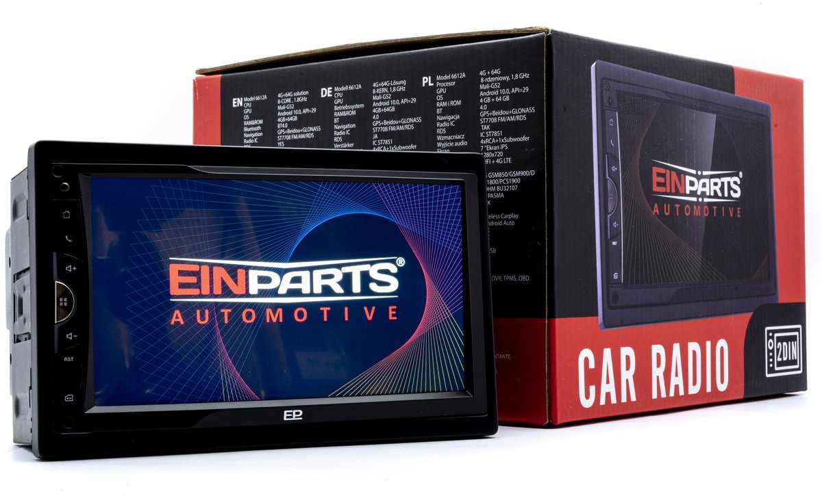 Premium autoradio 7" GPS USB 1GB