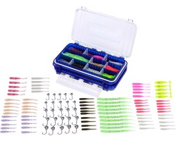 Fish4All Small Softbait Kit (105pcs) - Shad