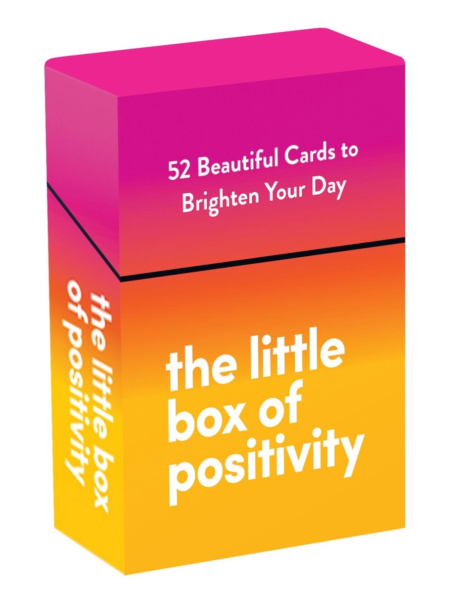The Little Box Of Positivity, 52 Beautiful Cards To Brighten Your Day