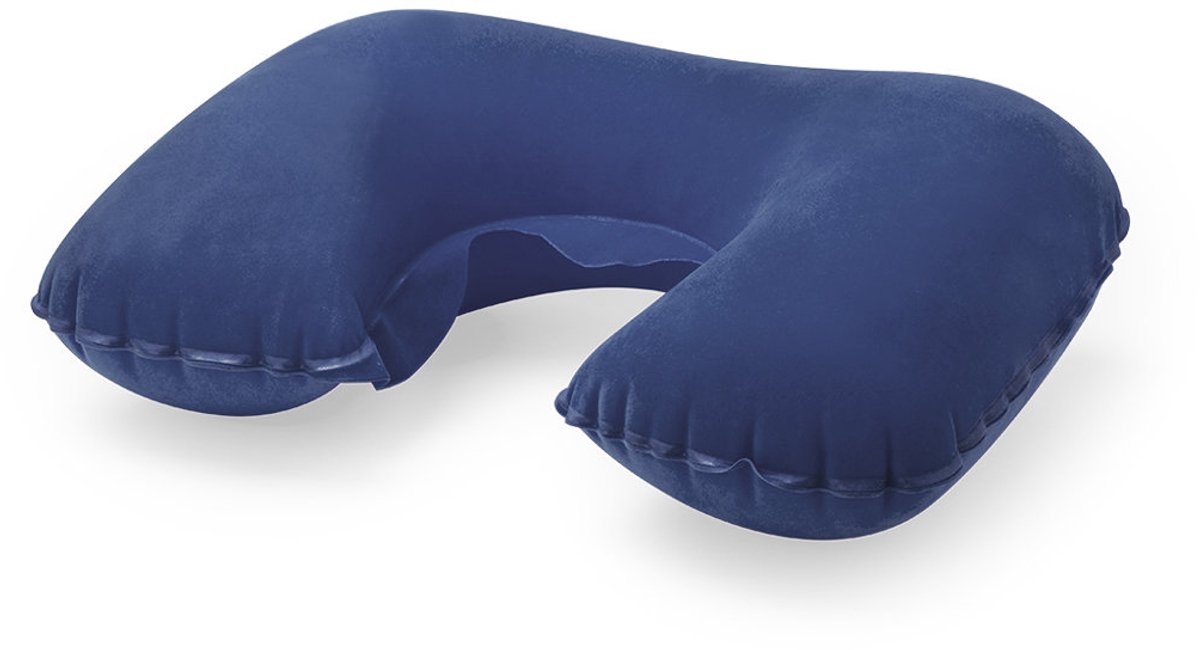 Bol.com Opblaasbaar nekkussen blauw aanbieding