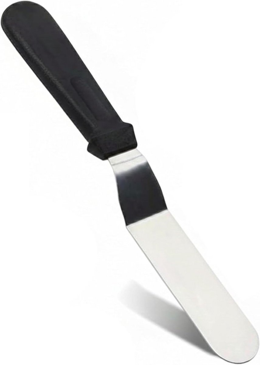 Keukenspatel Staal - Deeg spatel - Bakken Glazuren - Ergonomisch Handvat - 275 cm Lengte