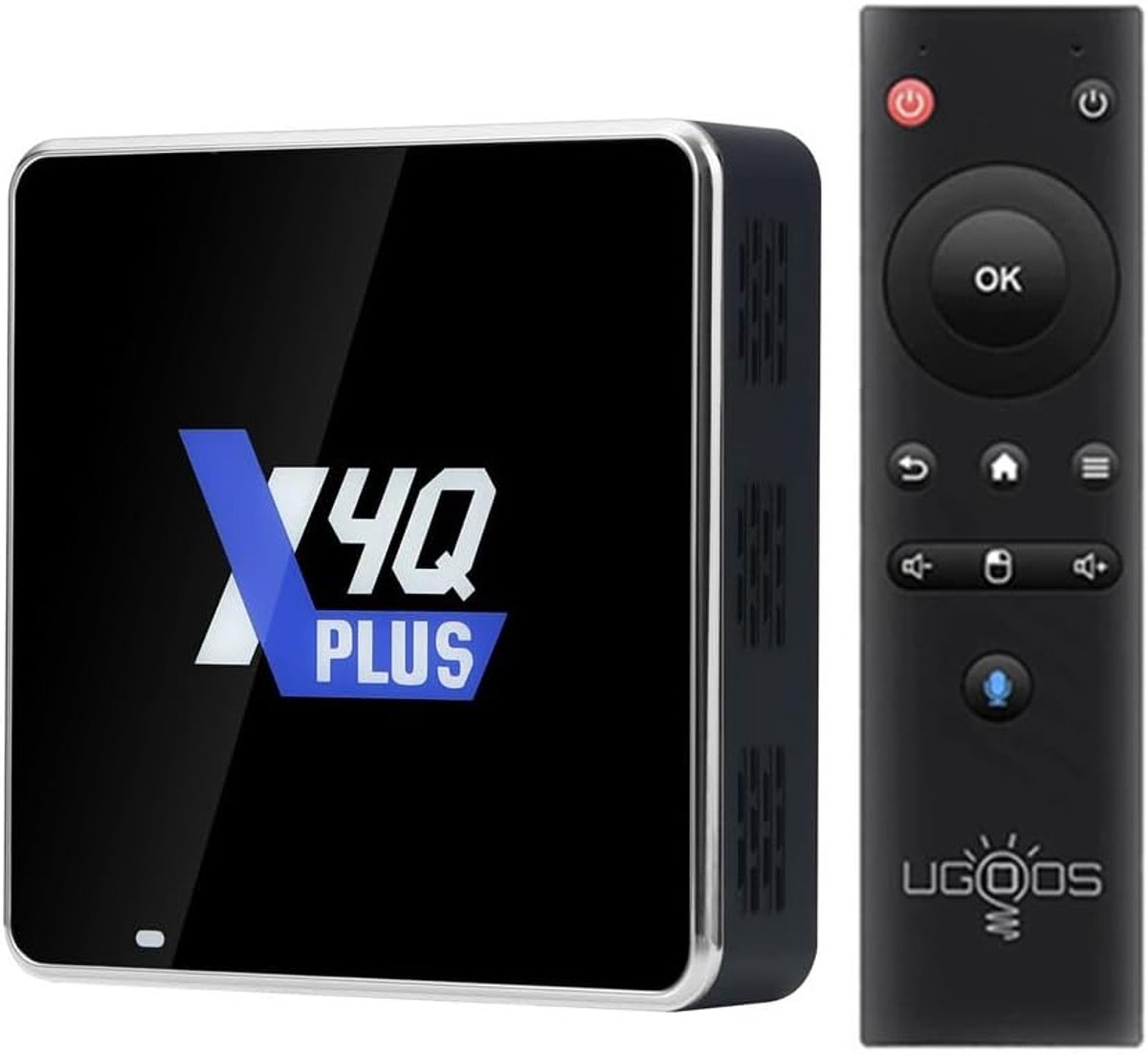 Smart TV Box - Mediastreamer Android - Films Kijken - Quad Core Processor - 64 GB Opslag - Zwart