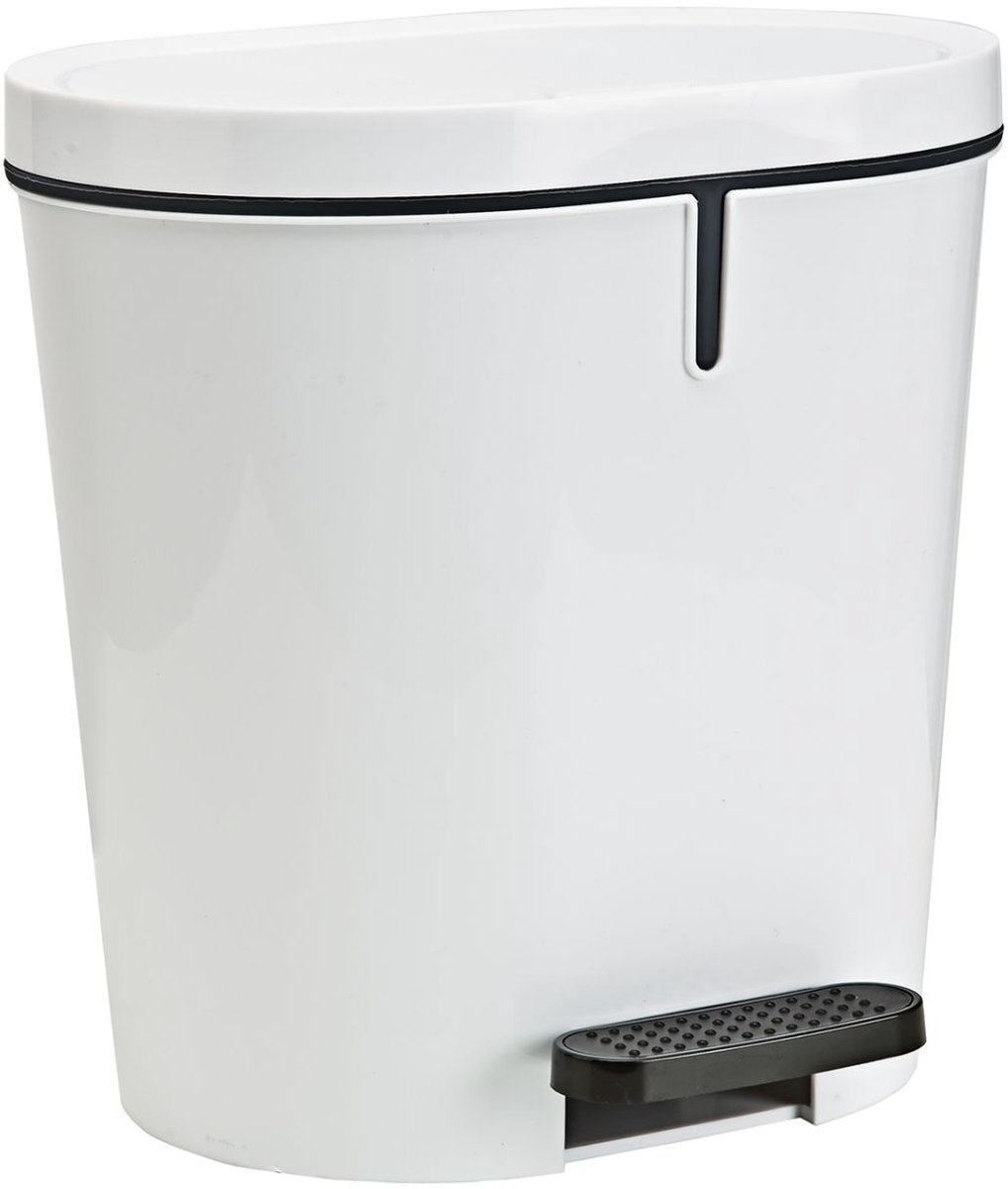 Sunware Zamora Pedaalemmer - 8L - wit/antraciet