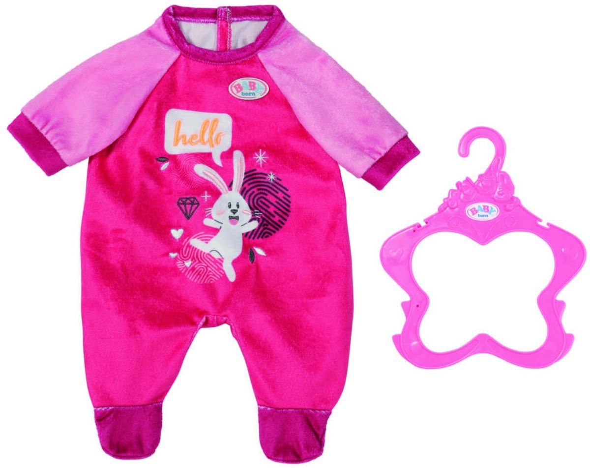 BABY born Speelpakje Roze - Poppenkleding 43 cm