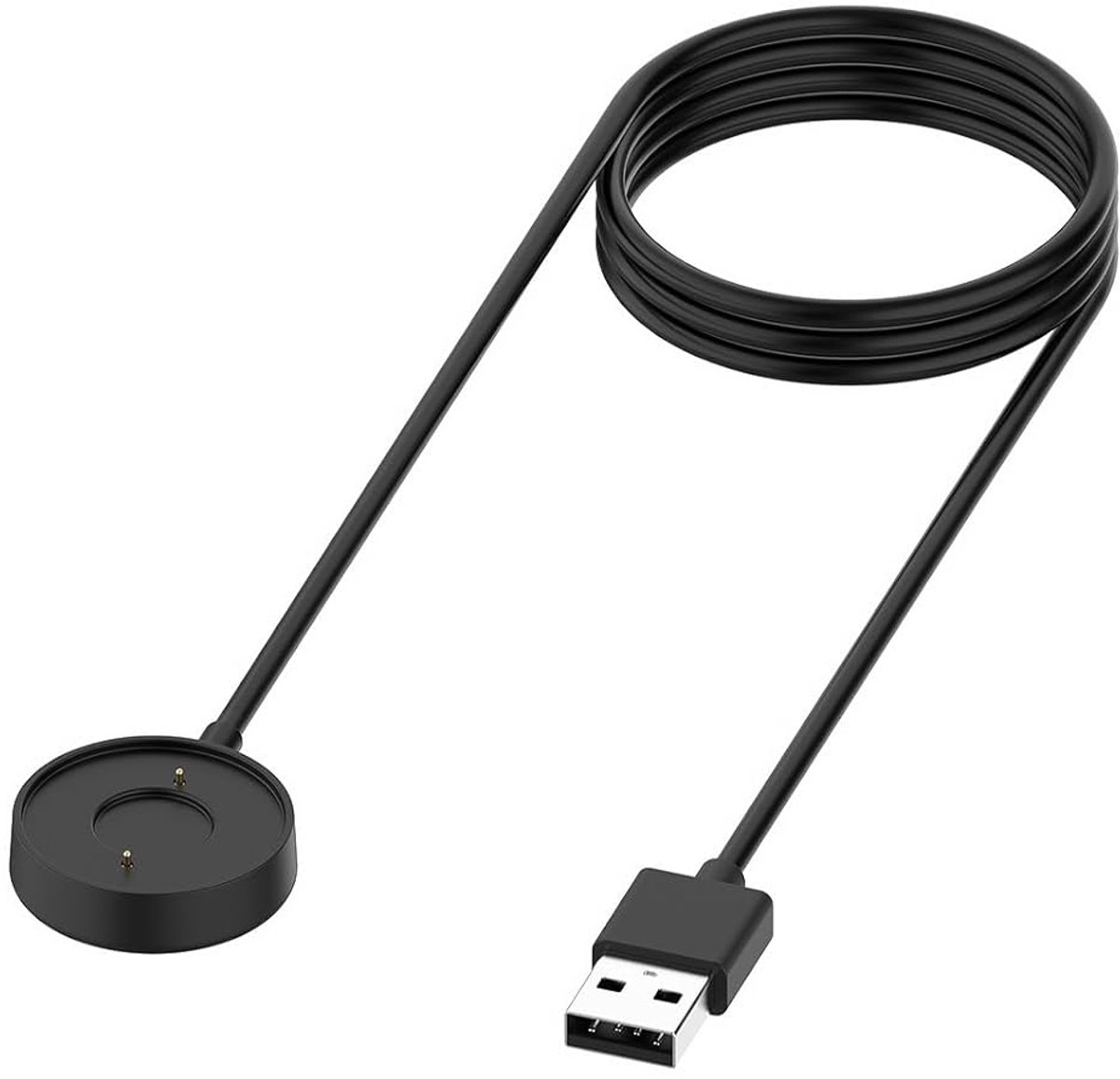 Smartwatch Oplader - Laadkabel Dock - Snel Laden - Magnetische Aansluiting - 10x10x2 cm - Zwart