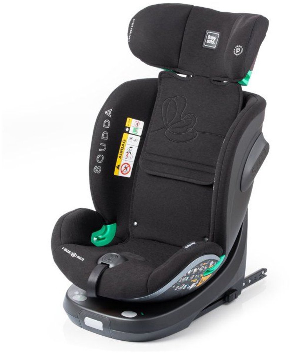 Babyauto – SCUDDA – Autostoel groep 0/1/2/3 – 360° draaibaar – ISOFIX