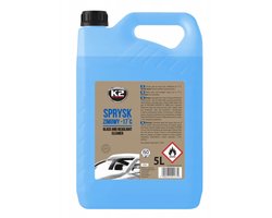 k2 nano ruitenwisser vloeistof 5 liter - koplamp reiniger -17°C - ruitenreiniger - ruitenvloeistof