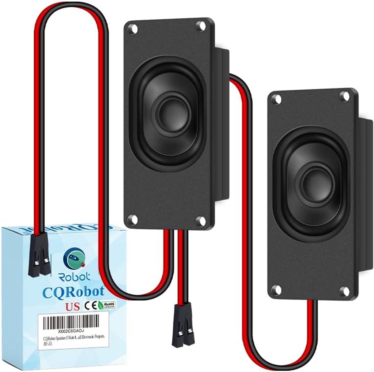 Mini Luidspreker - Compact Geluid - Elektronische Projecten - Dupont Connector - 8 Ohm 3 Watt