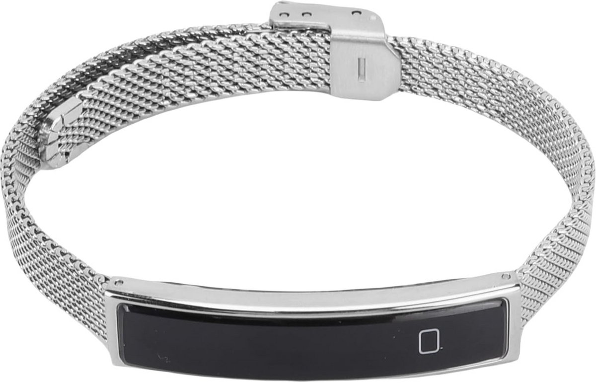 Slimme Armband - Fitness Tracker - Dagelijkse Activiteit - IP68 Waterdicht - 5.6mm Slank - Zilver