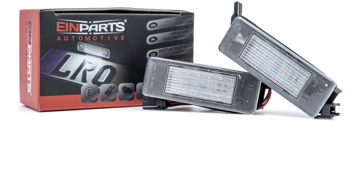 Einparts Kentekenverlichting Voor Citroen C4 Picasso Du 2006-2013