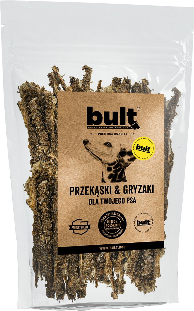 Bult - Natuurlijk Hondensnack - Runderpens - 400g