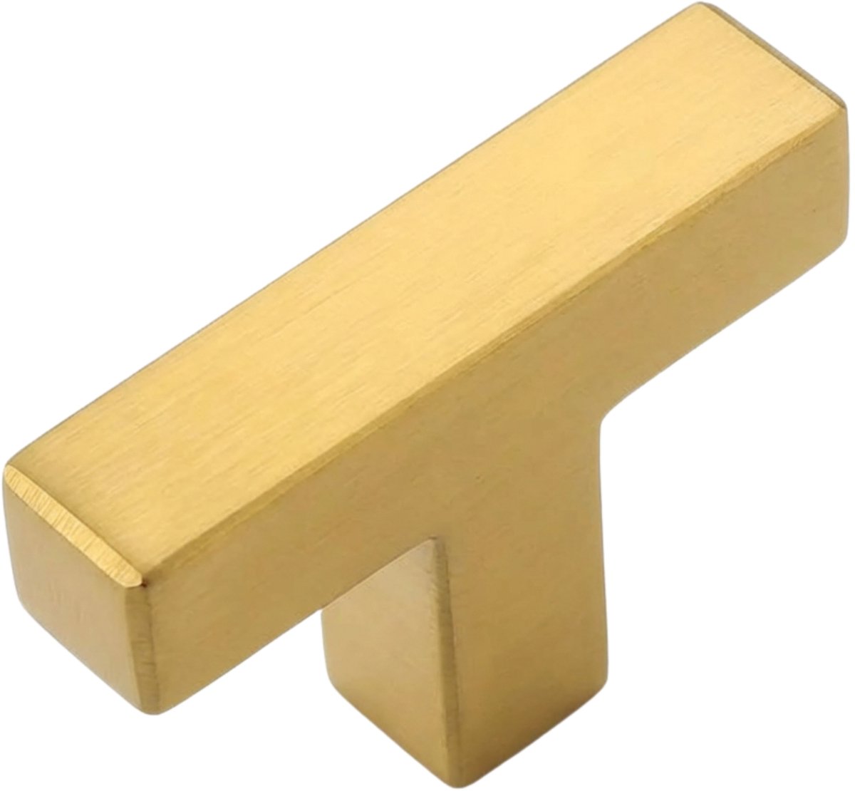 BY MJM Dallas Meubelknop - 50mm - Goud RVS - Kastknop Keuken - Inclusief schroef