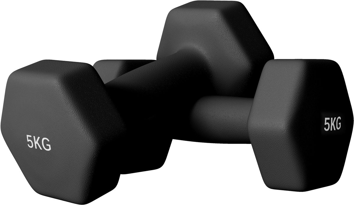 SPORTNOW Rubberen Halter - Metaal - 20x9x9cm - Zwart