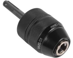 Snelspanboorkop met SDS-Plus Adapter - 2-13mm - Zelfklemmend - 1/2-20UNF Bevestiging - Voor Boorhamers en Klopboren - Professioneel Chroom-Vanadiumstaal