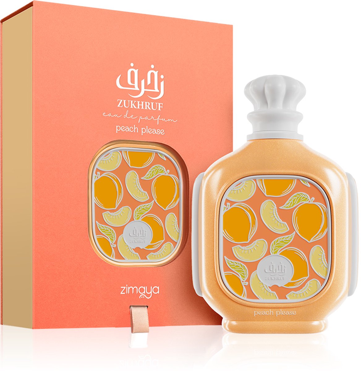 Zimaya Zukhruf Peach Please Eau De Parfum 100 ml (unisex)