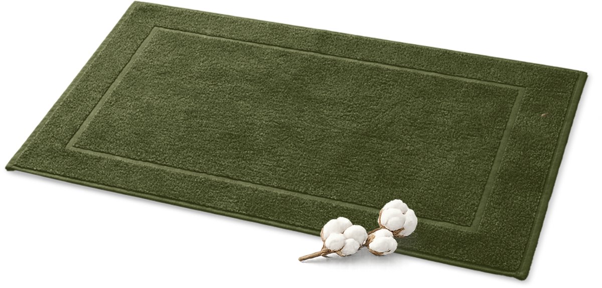 Miss Towels Hotel Badmat - Olijf Groen - 50x80cm - Made in Portugal