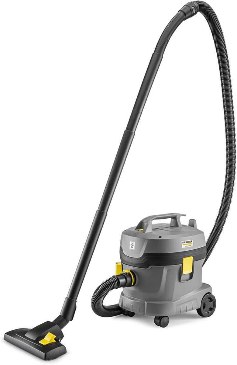 Professionele Droogzuiger - Stofzuiger Cilinder - Vloeren Reinigen - Geluidsarm Ontwerp - 11 Liter Tank - Antraciet
