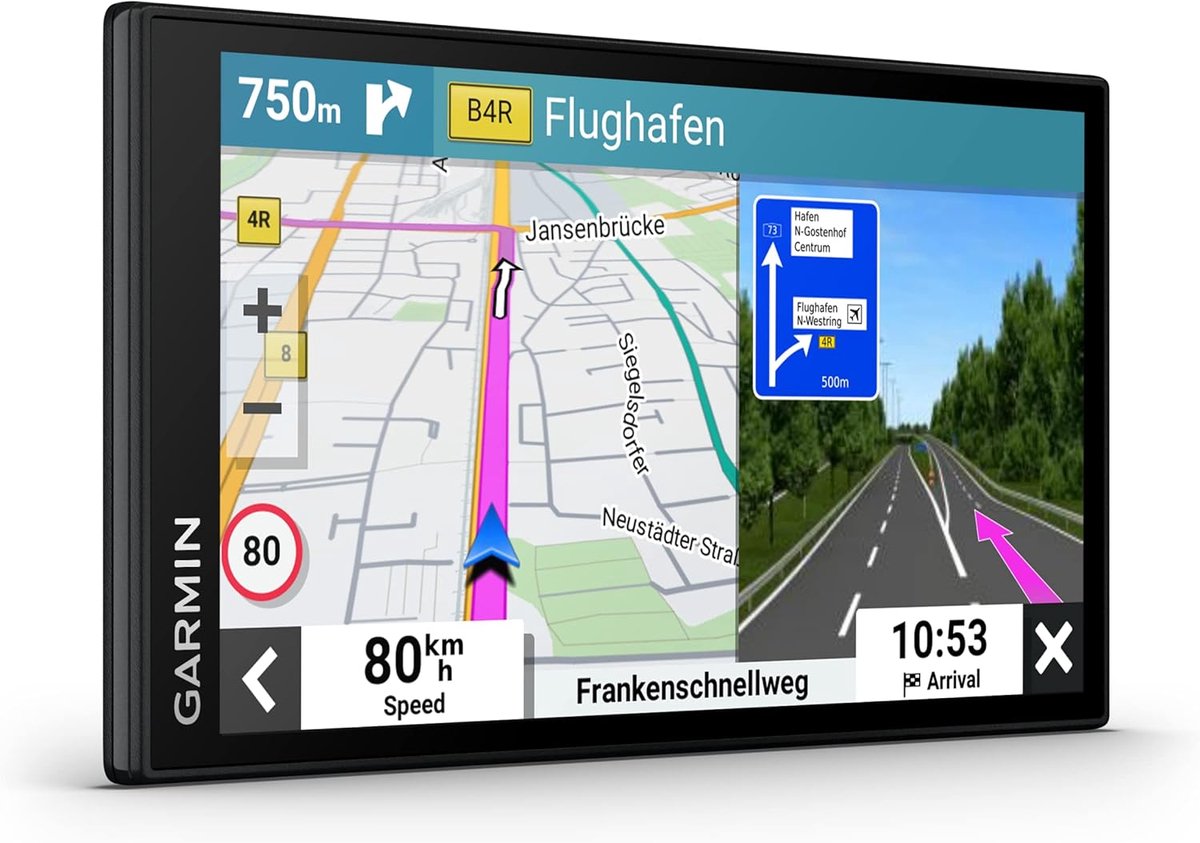 Navigatiesysteem Auto - GPS Systeem - Europa Reizen - Live Verkeersupdates - 6 Inch Display - Zwart – foto 3