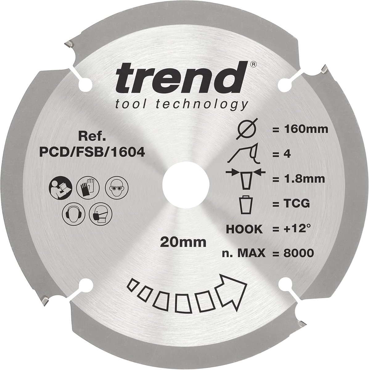 Cirkelzaagblad Hout - Metaalzaagblad - Precisie Zagen - Wolfraamcarbide Tips - 180mm 24 Tanden