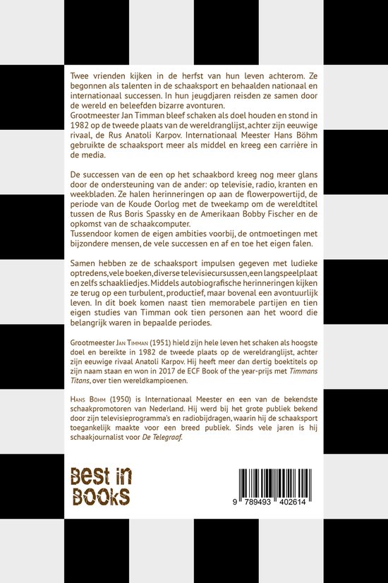 Herinneringen van twee schaakvrienden