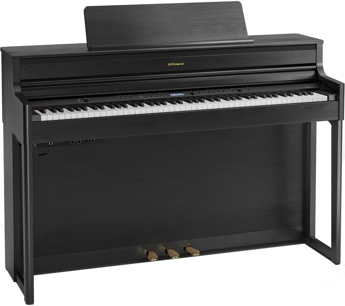 Roland HP704-CH - Digitale piano, zwart - mat zwart