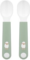 Mepal Mio Oefenlepel Little Dutch - Set van 2 - Goede grip - Kinderservies - Little Farm