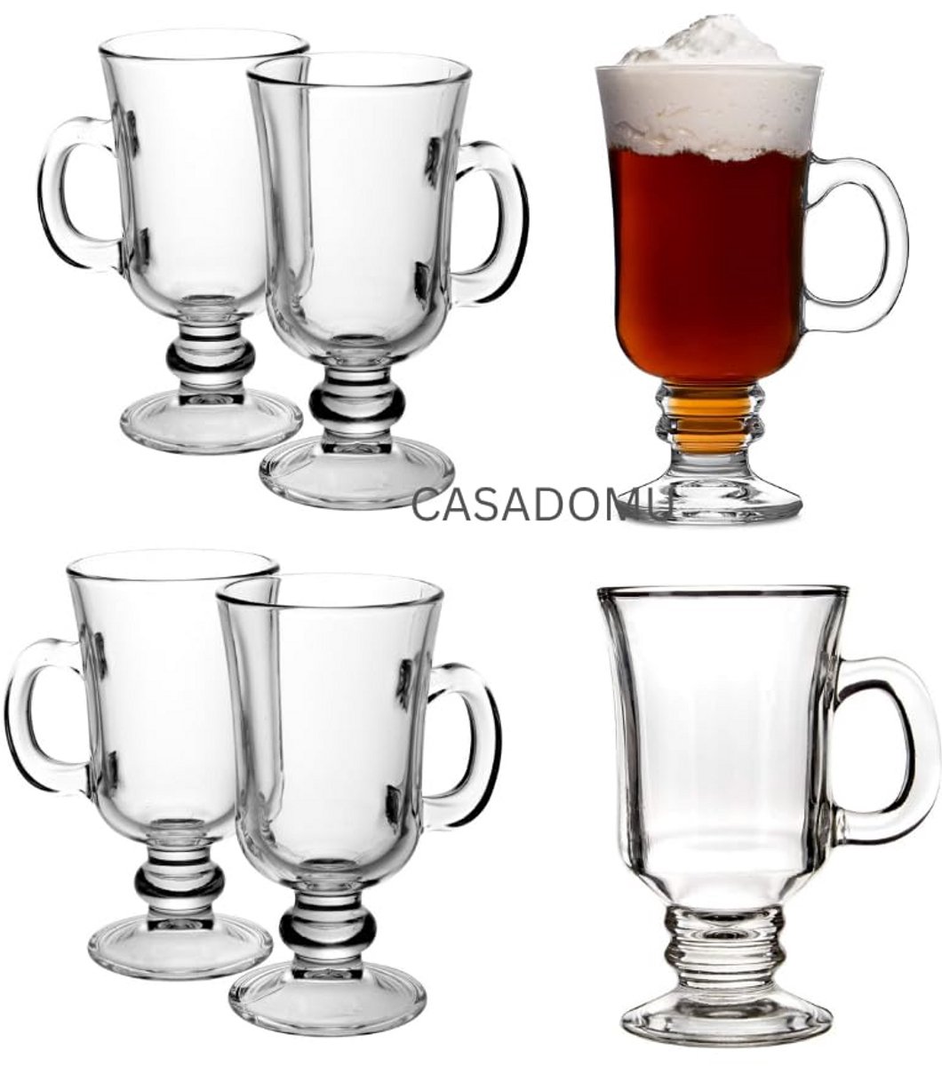Glazen voor Irish Coffee, Warme Dranken en Glühwein - 225 ml (Set van 12) — cadeau in Cadeau-ideeën - foto 6
