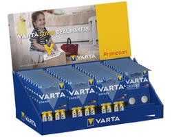 Varta batterij display Energy AA + AAA + CR2032