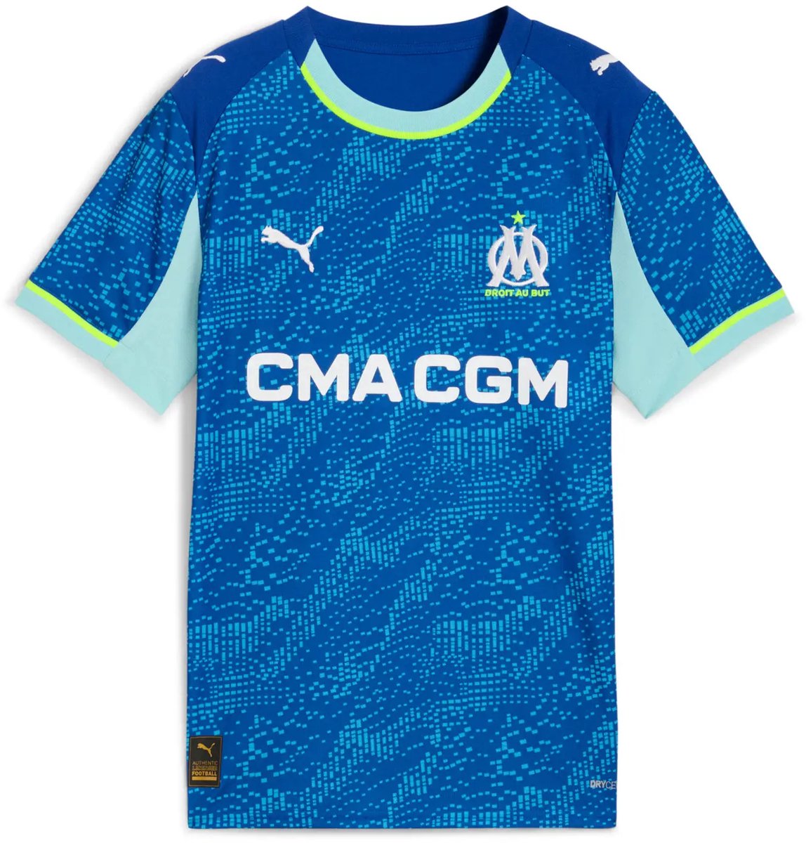 Derde shirt kind OM 2025/26 Blauw