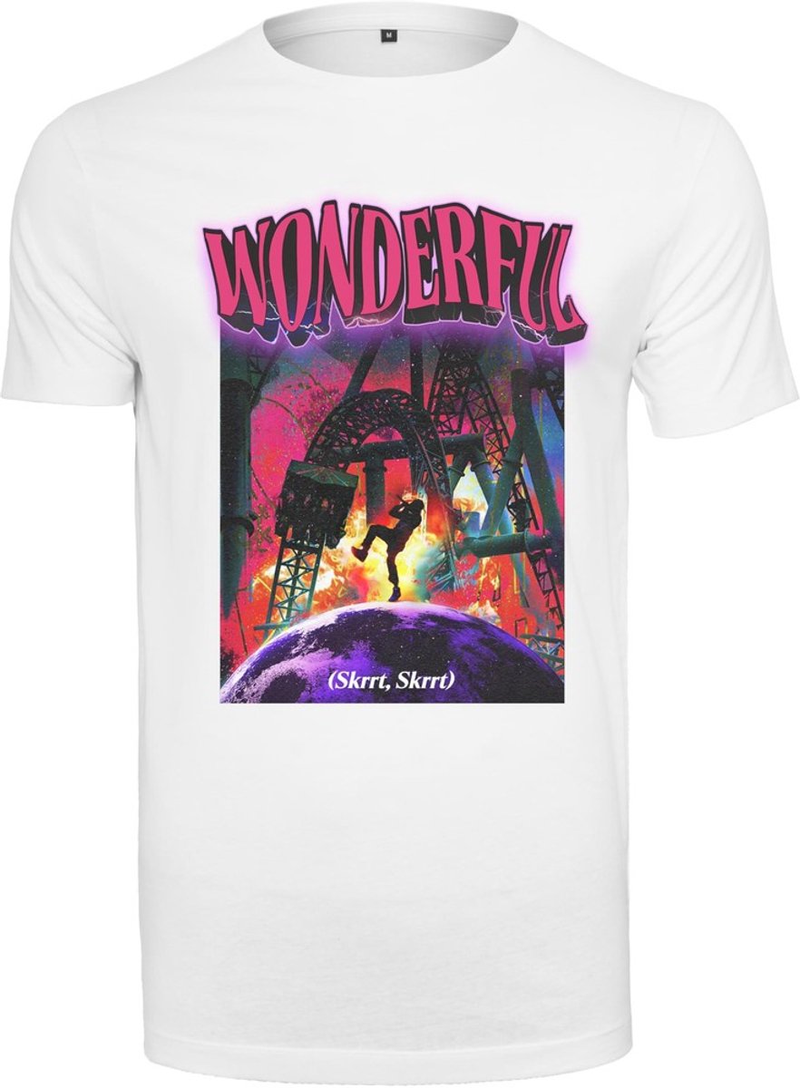 Mister Tee Wonderful Heren T-shirt L Wit