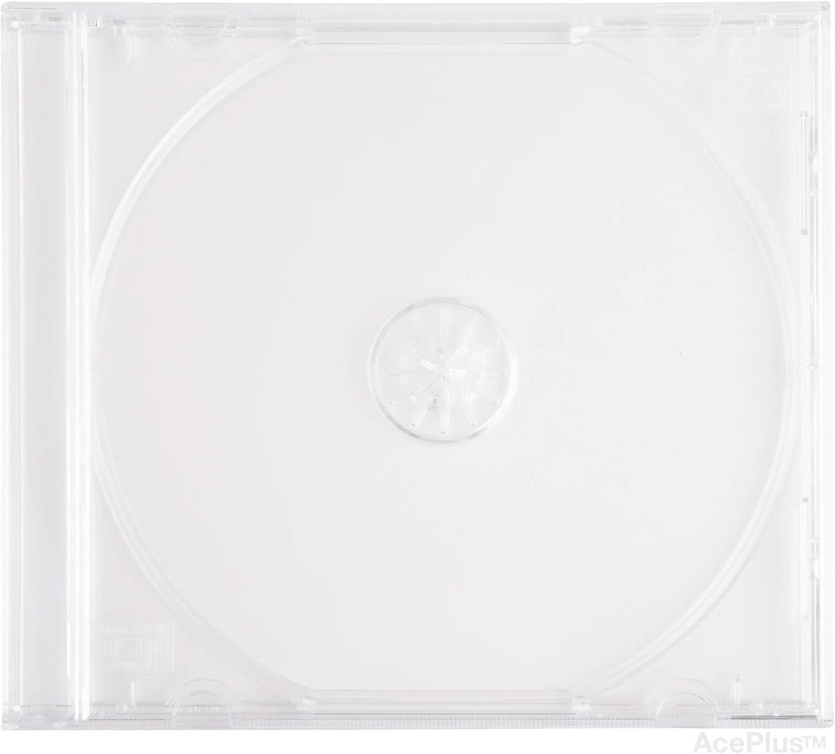 Set van 25 CD Jewel Cases Transparant Compleet