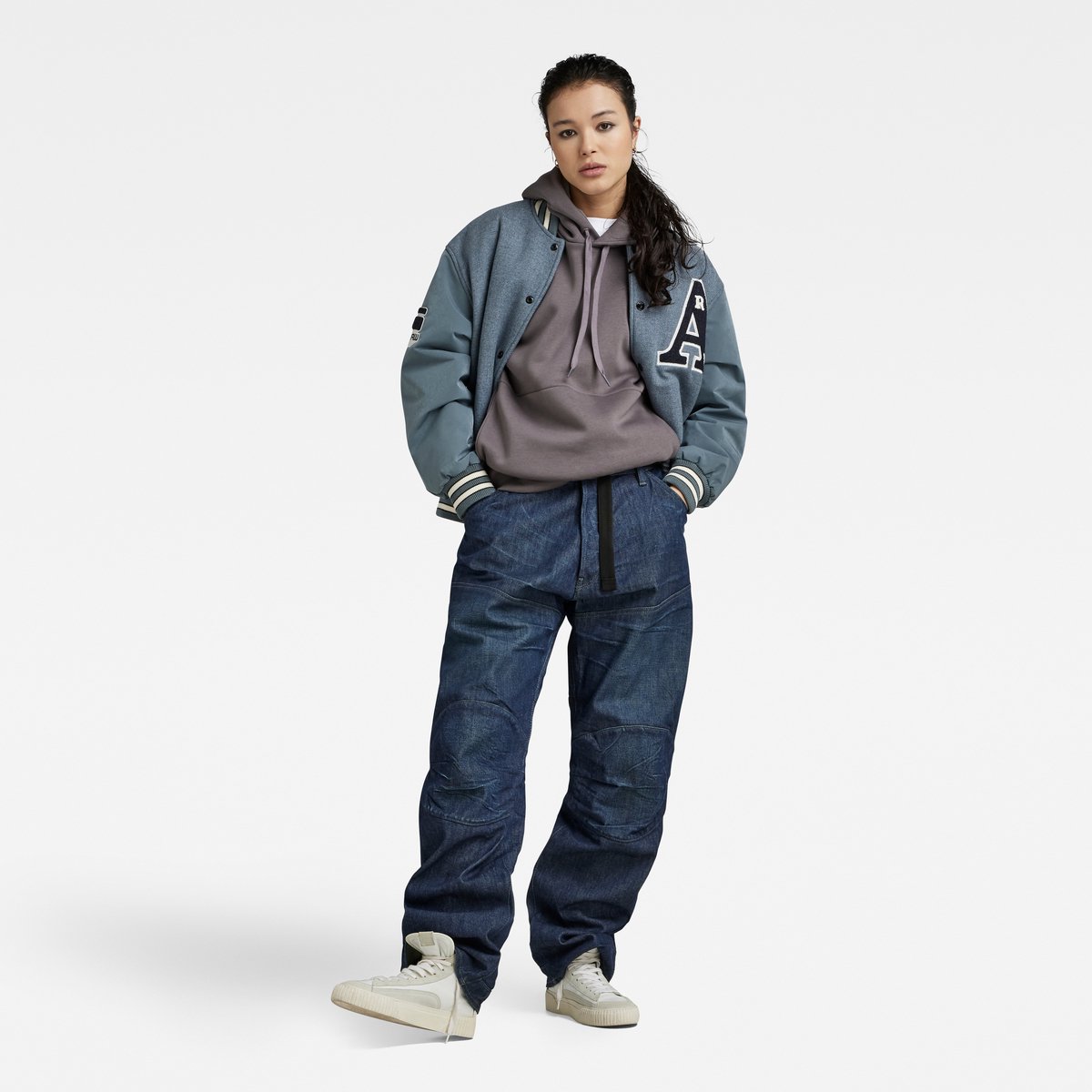 G-Star 5620 3D Loose Heren Jeans Blauw