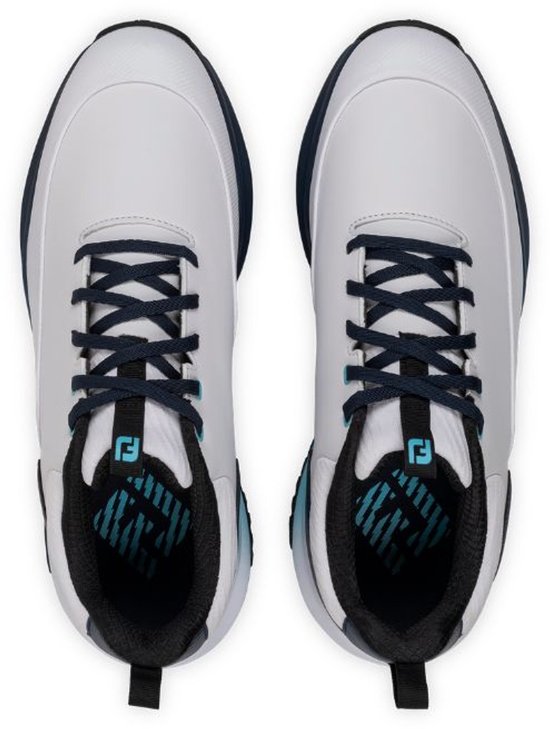 Footjoy Heren Golfschoenen Tour Rival Wit Navy Blauw van Merkloos — afbeelding 5