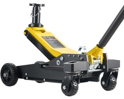 VEVOR Hydraulische Krik met Hefvermogen van 3 Ton, Aluminium en Stalen Krik met Dubbele Zuiger Snelhefpomp en Verlengkolom, Autokrik voor Suv's, Hefbereik van 15-59 cm, Raceautokrik