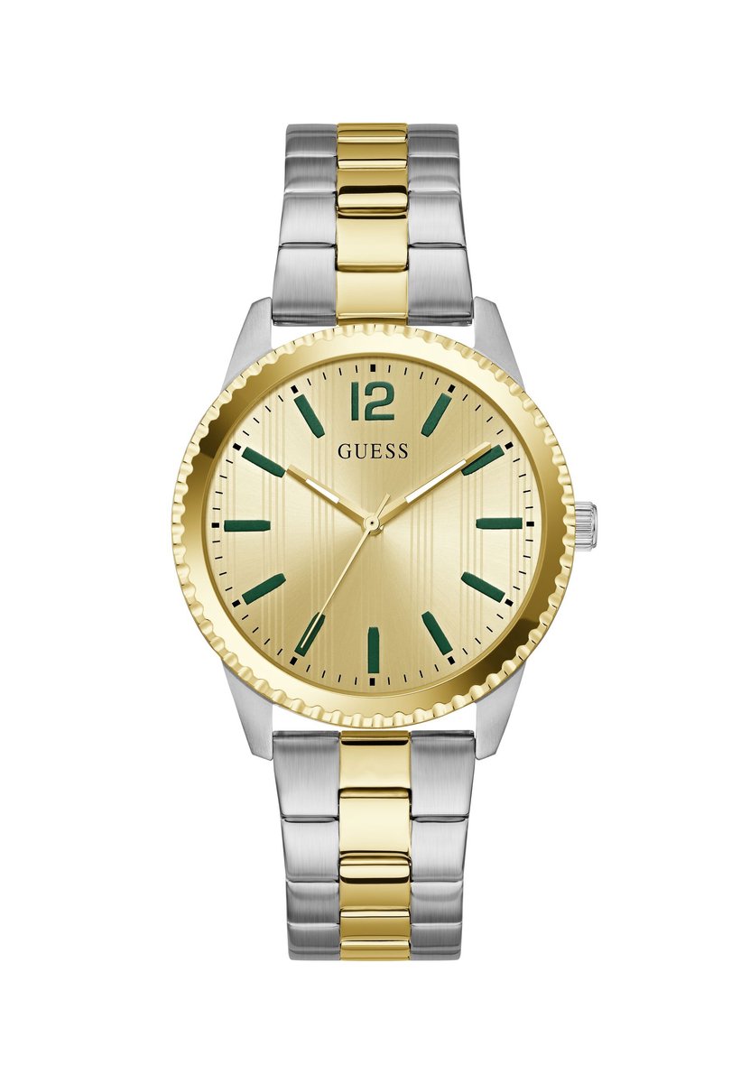 Guess Chip Quartz Analoog Horloge Tweetoon Kast: 100% Roestvrij Staal | Armband: 100% Roestvrij Staal 40 mm GW1062G1, GW1062G2, GW1062G4