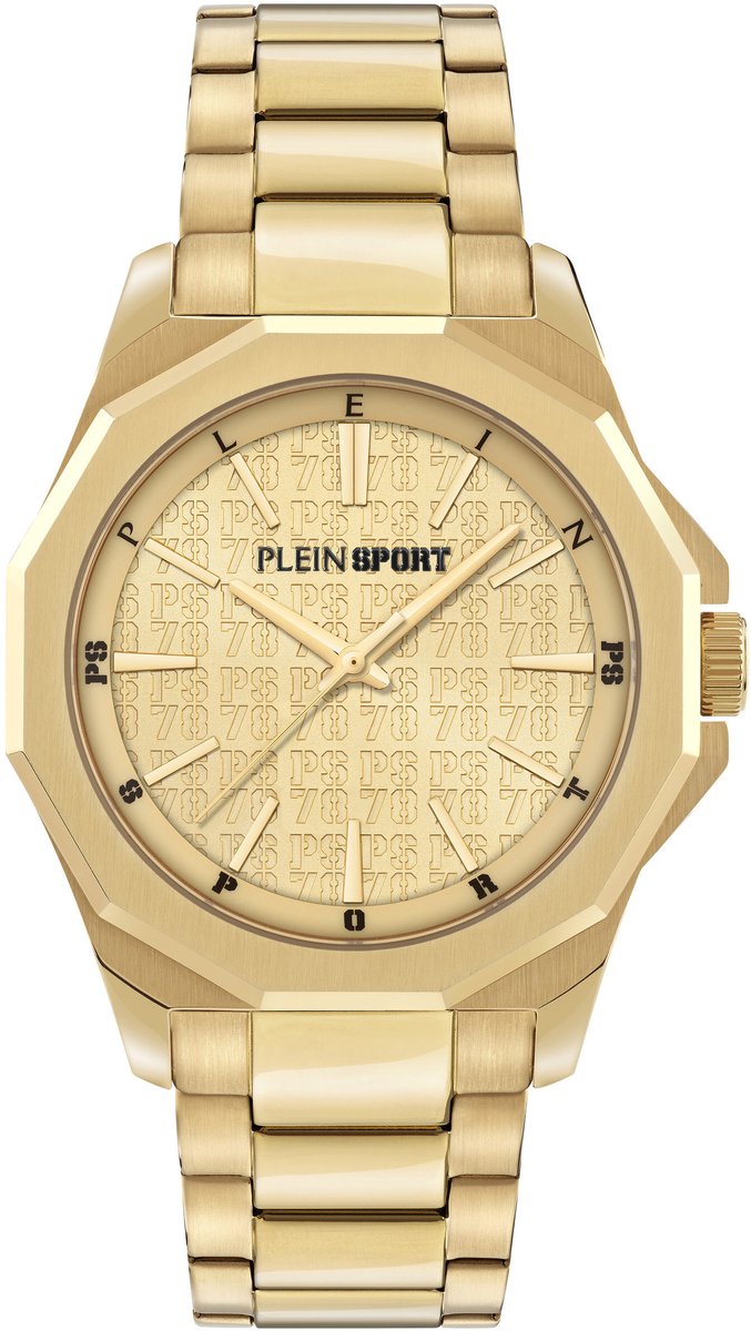 Plein Sport - PSNGA0425 - Polshorloge - Unisex - Kwarts - Onyx Ultra