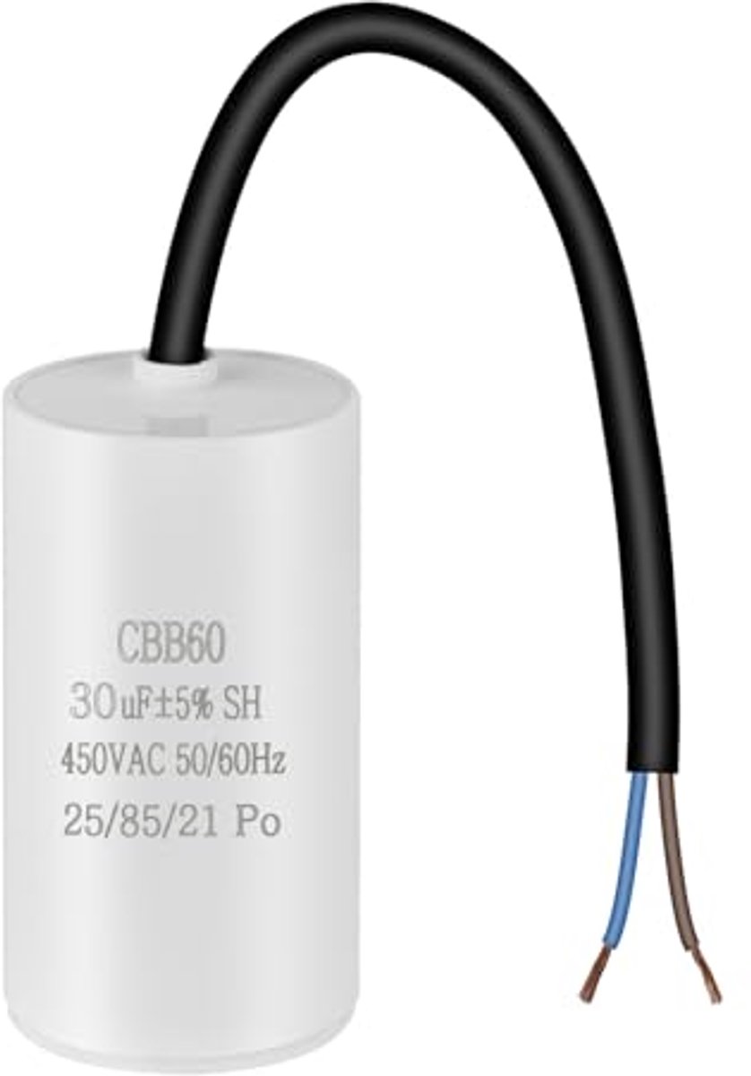 CBB60 Condensator - Startcapaciteit van 30 μF - 450 V AC