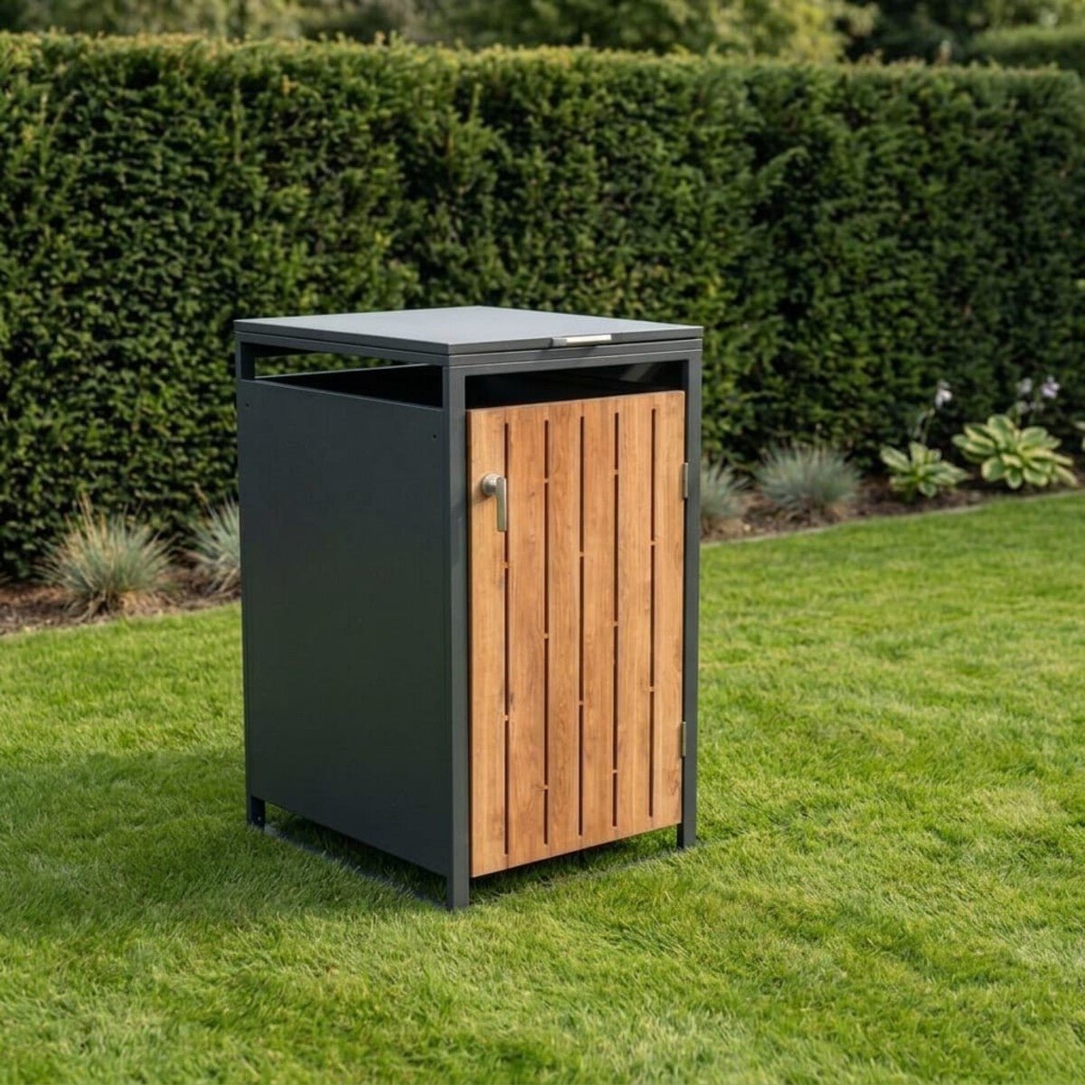 Tuintoppers Enkele Containerberging Tom Eikenlook Staal met Gasveren